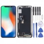 מקורי OLED חומר LCD מסך digitizer מלא הרכבה עבור iPhone x