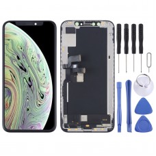 מקורי OLED חומר LCD מסך digitizer מלא הרכבה עבור iPhone XS