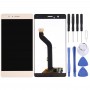 עבור Huawei P9 Lite LCD מסך Digitizer המכלול המלא (זהב)