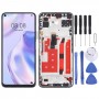 מסך LCD ו digitizer מלא הרכבה עם מסגרת עבור Huawei P40 לייט 5G (שחור)