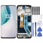מסך LCD ו digitizer מלא הרכבה עם מסגרת עבור Oneplus Nord N100 be2013 (שחור)