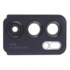 מצלמה עדשה כיסוי עבור Oppo Reno6 5G PEQM00. CPH2251 (שחור)