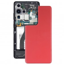 סוללה חזרה כיסוי עבור Samsung Galaxy S21 Ultra 5G (אדום)