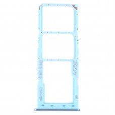 מגש כרטיס SIM + מגש כרטיס ה- SIM + מיקרו SD כרטיס מגש עבור Samsung Galaxy A32 SM-A325 (כחול)