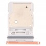 מגש כרטיס SIM + מיקרו SD כרטיס מגש עבור Samsung Galaxy S20 FE 5G SM-G781B (כתום)