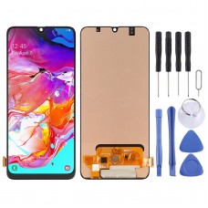OLED חומר LCD מסך digitizer מלא הרכבה עבור Samsung Galaxy A70 SM-A705 (6.7 אינץ )