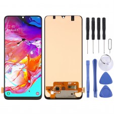 OLED חומר LCD מסך digitizer מלא הרכבה עבור Samsung Galaxy A70 SM-A705 (6.39 אינץ )