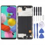 OLED חומר LCD מסך digitizer מלא הרכבה עם מסגרת עבור Samsung Galaxy A51 SM-A515 (6.36 אינץ ) (שחור)