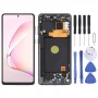 מקורי Super Remoled חומר LCD מסך digitizer מלא הרכבה עם מסגרת עבור Samsung Galaxy Note10 לייט (שחור)