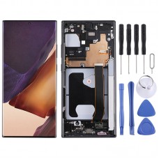 מסך LCD ו digitizer הרכבה מלאה עם מסגרת עבור Samsung Galaxy Note20 Ultra