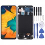 מסך LCD המקורי Digitizer מלא עם מסגרת עבור Samsung Galaxy A30 SM-A305 (שחור)