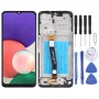 מסך LCD המקורי Digitizer מלא הרכבה עם מסגרת עבור Samsung Galaxy A22 5G SM-A226 (שחור)