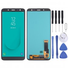 OLED חומר LCD מסך digitizer מלא הרכבה עבור Samsung Galaxy J6 SM-J600