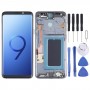 OLED חומר LCD מסך digitizer מלא הרכבה עם מסגרת עבור Samsung Galaxy S9 + SM-G965 (אפור)