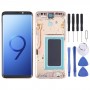 OLED חומר LCD מסך digitizer מלא הרכבה עם מסגרת עבור Samsung Galaxy S9 + SM-G965 (זהב)