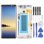 OLED חומר LCD מסך digitizer מלא הרכבה עם מסגרת עבור Samsung Galaxy הערה 8 SM-N950 (זהב)