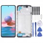 OLED חומר LCD מסך Digitizer מלא הרכבה עם מסגרת עבור Xiaomi Redmi הערה 10 4G - Redmi הערה 10S 4G M2101K7AI M2101K7AG M2101K7BG M2101K7BI M2101K7BNY