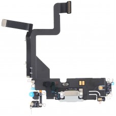 עבור iPhone 14 Pro Tharging Port Flex Cable (לבן)