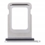 מגש כרטיס SIM+SIM עבור iPhone 14 Pro (כסף)