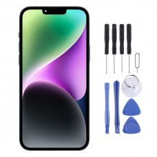 Super Retina XDR OLED מסך LCD מקורי לאייפון 14 פלוס עם הרכבה מלאה של Digitizer