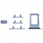מגש כרטיס SIM + מגש כרטיס SIM + מקשי צד לאייפון 14 (כחול)