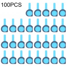 100 סט רפידות קצף ספוג אבק קדמי של מצלמה קדמית (טבעת גדולה) לאייפון 13 Pro - 13 Pro Max - 13-13 מיני