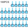 100 סט רפידות קצף ספוג אבק קדמי של מצלמה קדמית (טבעת גדולה) לאייפון 13 Pro - 13 Pro Max - 13-13 מיני