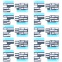 10 מערכים רפידות קצף של מחבר FPC של Mainboard FPC לאייפון 13 מיני