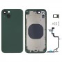 כיסוי לדיור אחורי עם חיקוי מראה של IP14 עבור iPhone XR (ירוק)