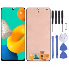 מסך LCD Super AMOLED מקורי לסמסונג גלקסי M32 4G SM-M325F עם דיגיטייזר הרכבה מלאה