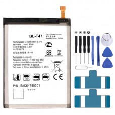 BL-T47 4300mAh עבור LG Velvet 5G Li-Polymer Sutlate החלפת