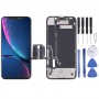 מסך LCD מקורי לאייפון XR Digitizer הרכבה מלאה עם כבל גמיש רמקול אזהרה