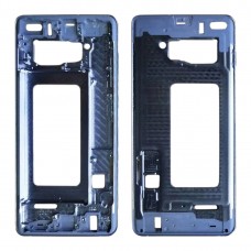 עבור גלקסי S10+ דיור קדמי לוחית LCD מסגרת לוחית (כחול)