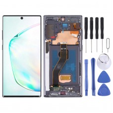 מסך LCD מקורי עבור סמסונג גלקסי הערה 10+ 4G-הערה 10+ 5G SM-N976-N975 Digitizer הרכבה מלאה עם מסגרת (שחור)
