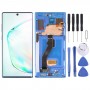 מסך LCD מקורי עבור Samsung Galaxy Note10+ 4G-Note10+ 5G SM-N976-N975 Digitizer הרכבה מלאה עם מסגרת (כחול כהה)