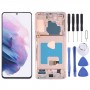 מסך LCD מקורי של Super Amoled עבור Samsung Galaxy S21+ (5G) SM-G996 Digitizer מכלול מלא עם מסגרת (זהב)