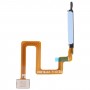 עבור Samsung Galaxy A22 5G SM-A226B חיישן טביעות אצבע מקורי טביעות כבל (כחול)