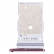 עבור Samsung Galaxy S22 Ultra 5G SM-S908B מגש כרטיס SIM מקורי + מגש כרטיס SIM (סגול)