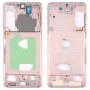 עבור Samsung Galaxy S21+ 5G SM-G996B צלחת לוחית מסגרת אמצעית (ורודה)