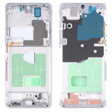 עבור Samsung Galaxy S21 Ultra 5G SM-G998B צלחת לוחית מסגרת אמצעית (כסף)