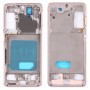 עבור Samsung Galaxy S21 5G SM-G991B צלחת לוחית מסגרת אמצעית (זהב)