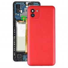 עבור Samsung Galaxy A03 SM-A035F כיסוי גב סוללה (אדום)
