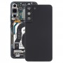 עבור Samsung Galaxy S22+ 5G SM-S906B כיסוי אחורי סוללה עם כיסוי עדשת מצלמה (שחור)