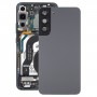 עבור Samsung Galaxy S22+ 5G SM-S906B כיסוי אחורי סוללה עם כיסוי עדשת מצלמה (אפור)