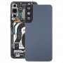 עבור Samsung Galaxy S22+ 5G SM-S906B כיסוי אחורי סוללה עם כיסוי עדשת מצלמה (כחול)