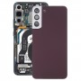 עבור Samsung Galaxy S22+ 5G SM-S906B כיסוי אחורי סוללה עם כיסוי עדשת מצלמה (סגול)