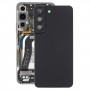 עבור Samsung Galaxy S22 5G SM-S901B כיסוי אחורי סוללה עם כיסוי עדשת מצלמה (שחור)