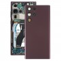 עבור Samsung Galaxy S22 Ultra 5G SM-S908B סוללה כיסוי אחורי עם כיסוי עדשת מצלמה (סגול)