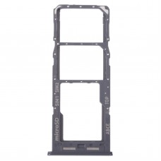עבור Samsung Galaxy A23 SM-A235 מגש כרטיס SIM מקורי + מגש כרטיס SIM + מגש קלף מיקרו SD (שחור)