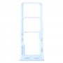 עבור Samsung Galaxy A23 SM-A235 מגש כרטיס SIM מקורי + מגש כרטיס SIM + מגש כרטיס מיקרו SD (כחול)